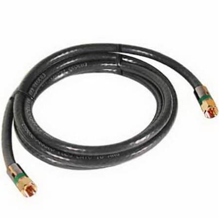 Maxpower DH6QCR 6 ft. Black Quad Coax Cable MA580576
